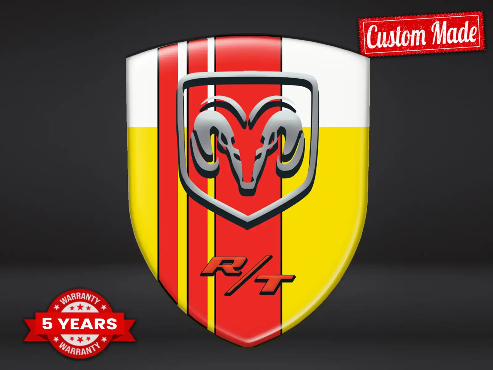 Dodge Stickers 3M Performance Max Stylé Pro Résistant